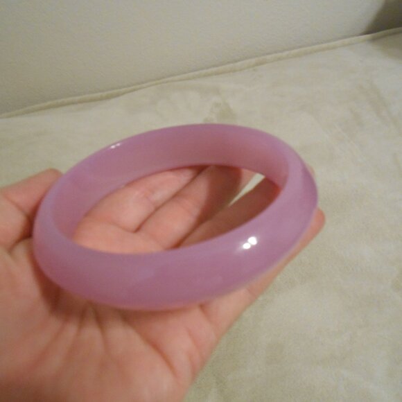Lavender Acrylic? Bangle Costume Jewelry - Picture 2 of 4
